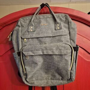 Loveook Viola Backpack Padded Laptop Charge Port Airline Approve Diaper Bag READ